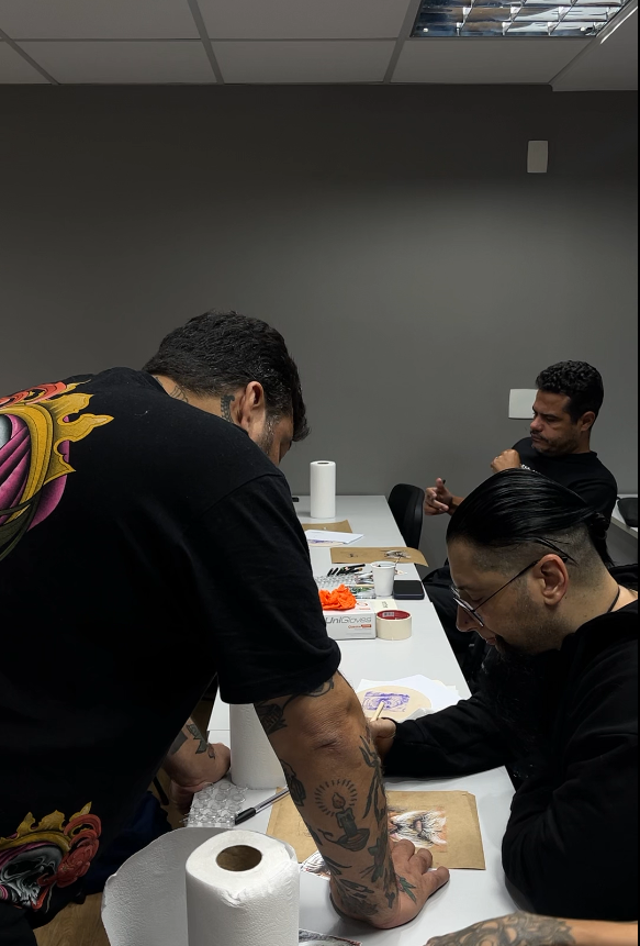Registro amplo do evento presencial
