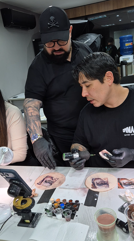 Registro de prática acompanhada no workshop