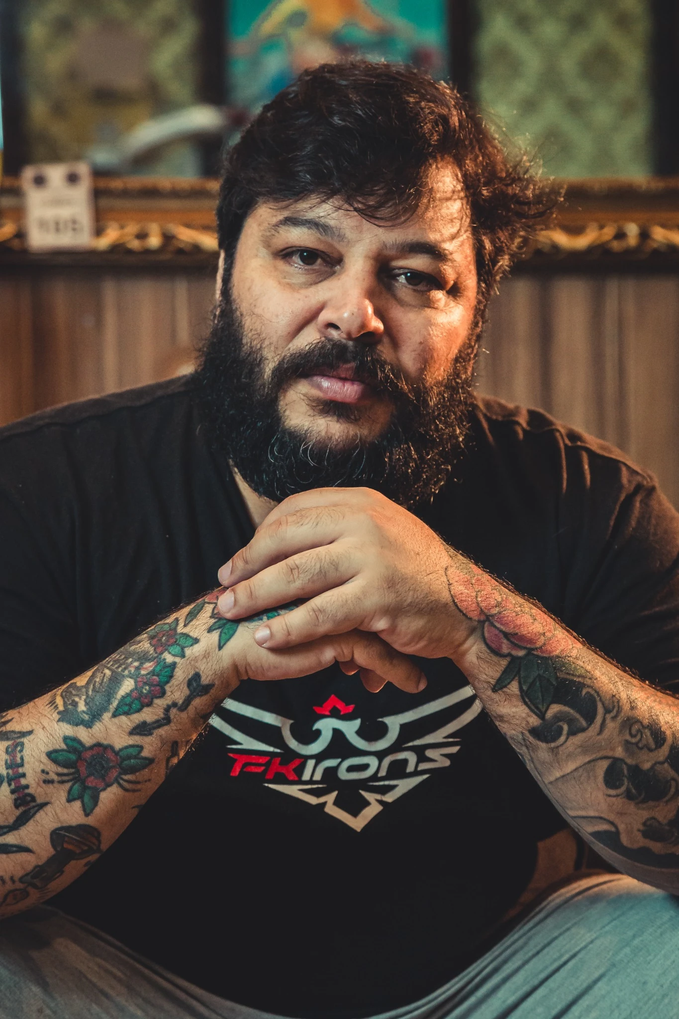 Tuzinho em retrato profissional