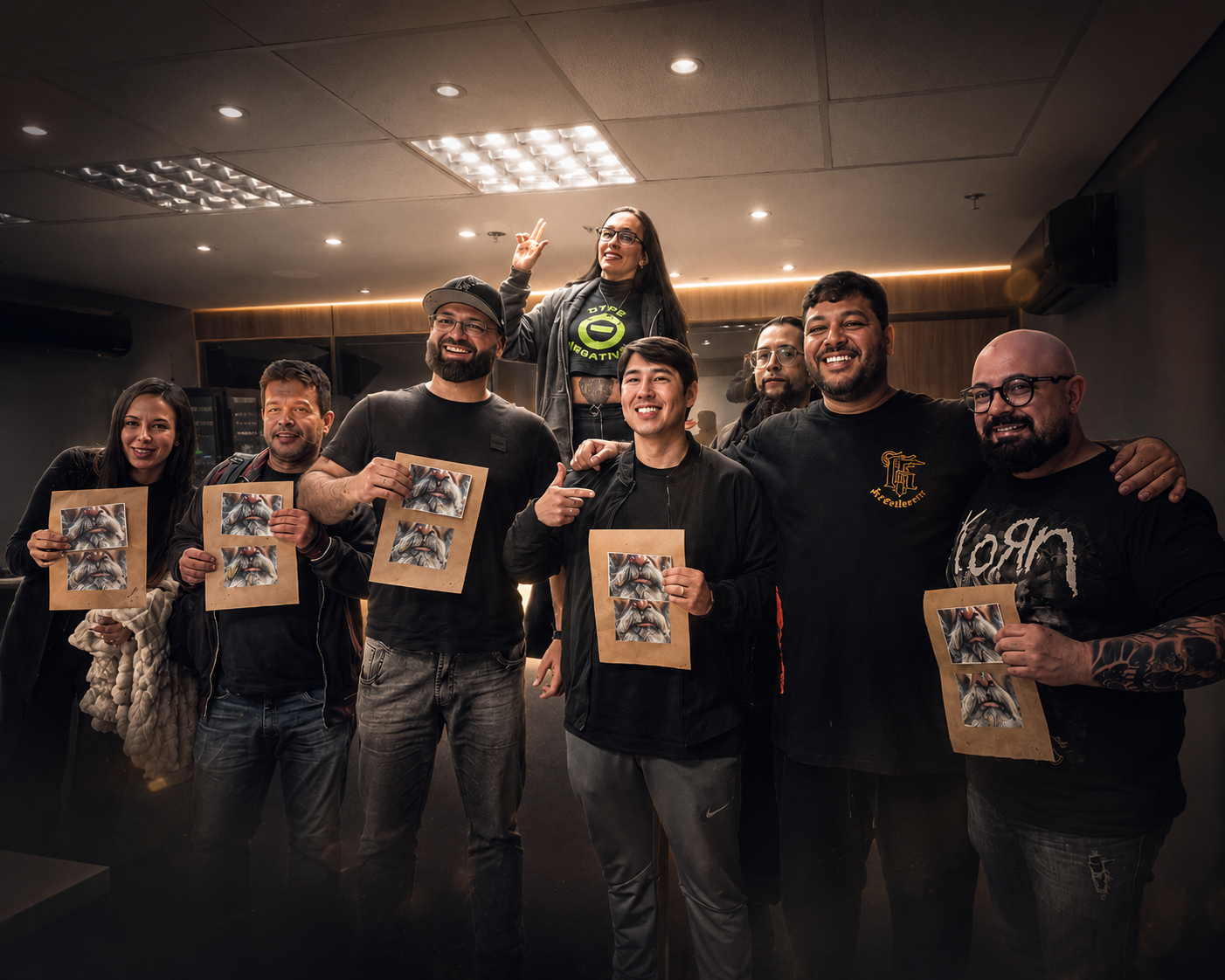 Turma do Workshop Presencial de realismo — Tuzinho Academy